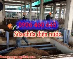Thi công sửa chữa điện nước tại quận 10