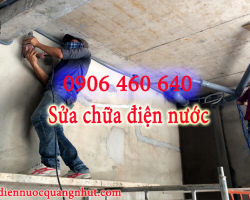 Thi công sửa chữa điện nước tại quận tân bình