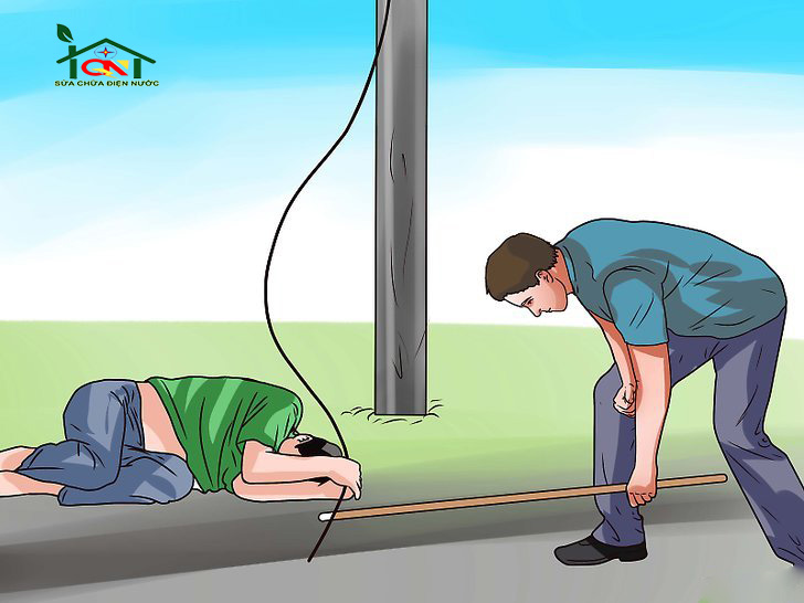 Cách xử lý khi thấy người bị điện giật